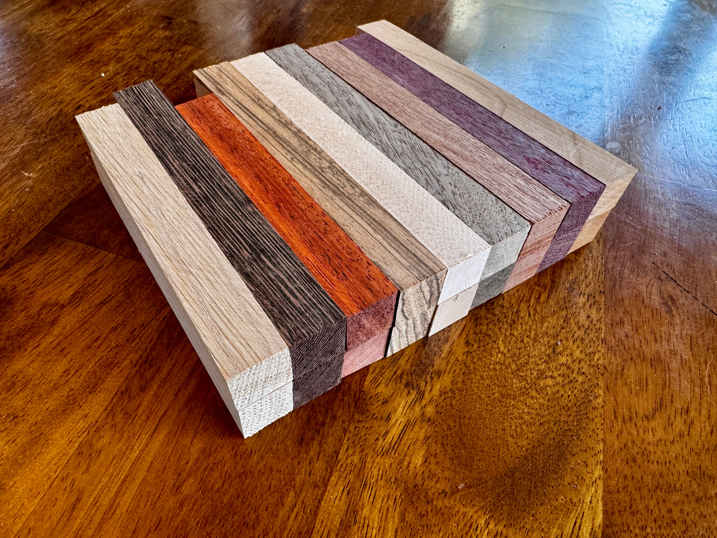 Hardwood Pen Turning Blanks - .75x.75x5.75