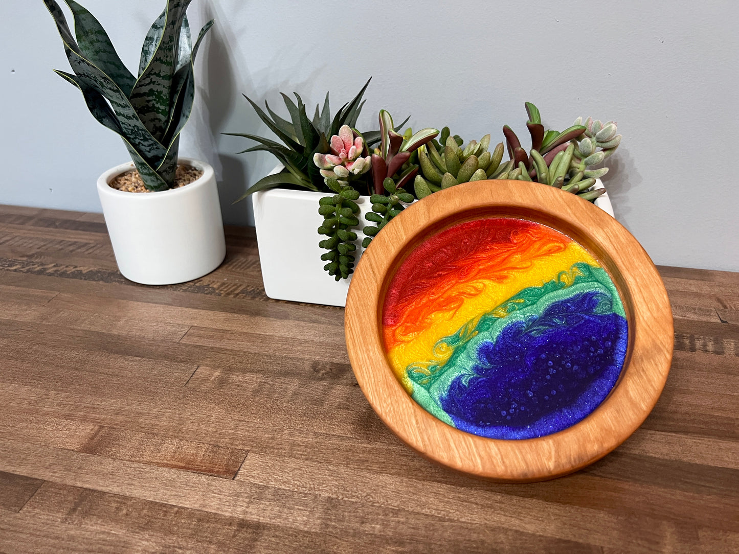 🌈 PRIDE: Rainbow Cherry Catch-All Dish