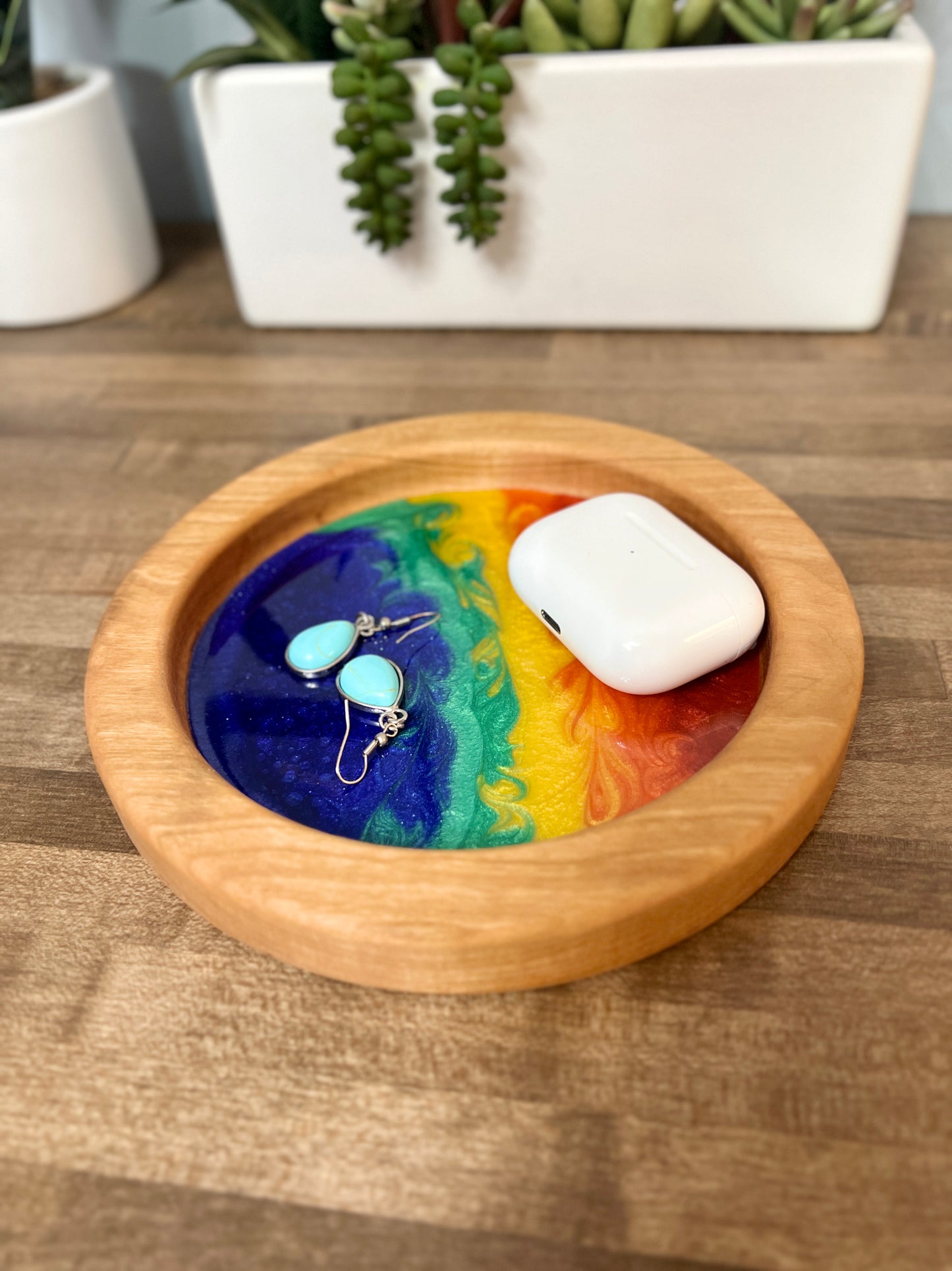 🌈 PRIDE: Rainbow Cherry Catch-All Dish