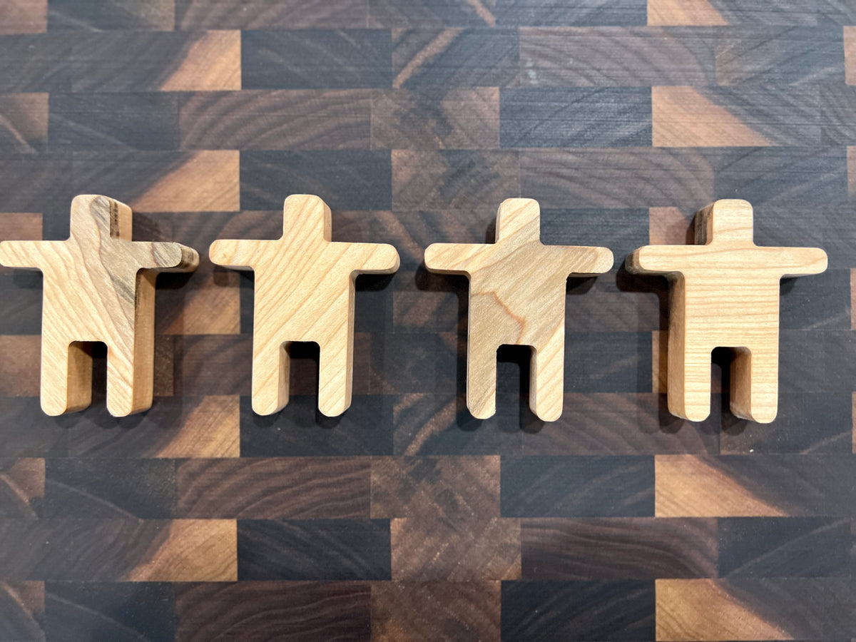 Stack Up Figure Stacking Figures (qty 8) – LittleBugWoodworking