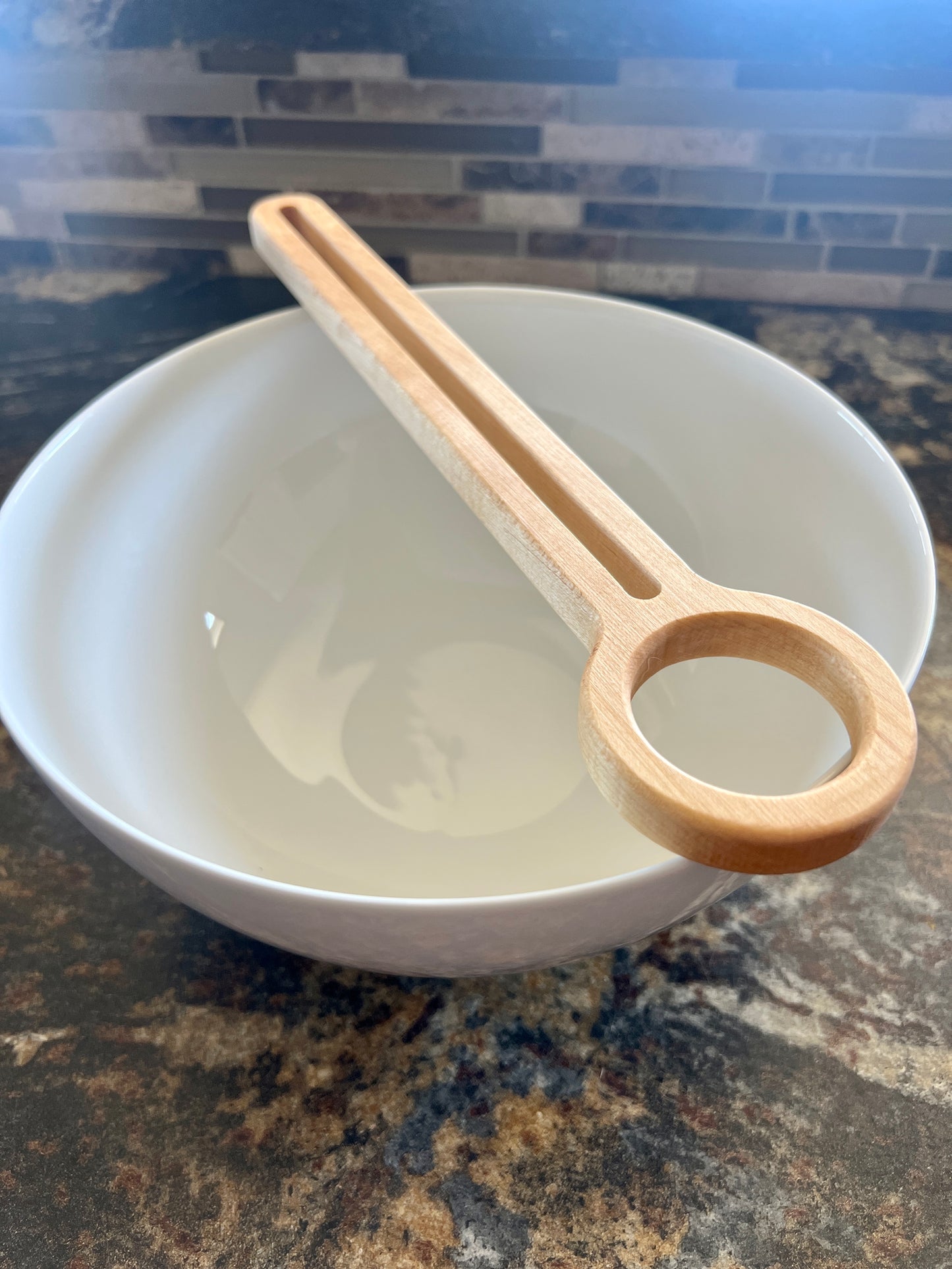 All Natural Wooden Danish Dough Whisk/Egg Whisk