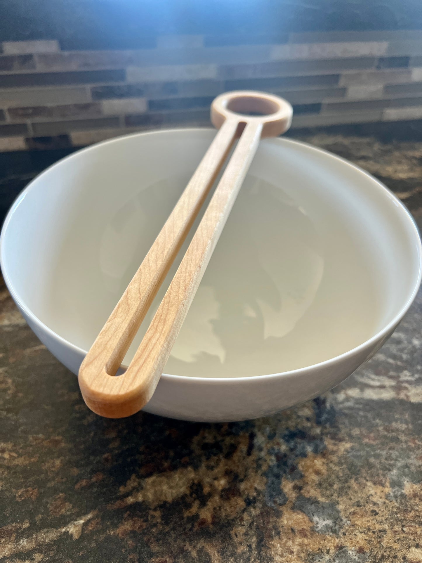 All Natural Wooden Danish Dough Whisk/Egg Whisk