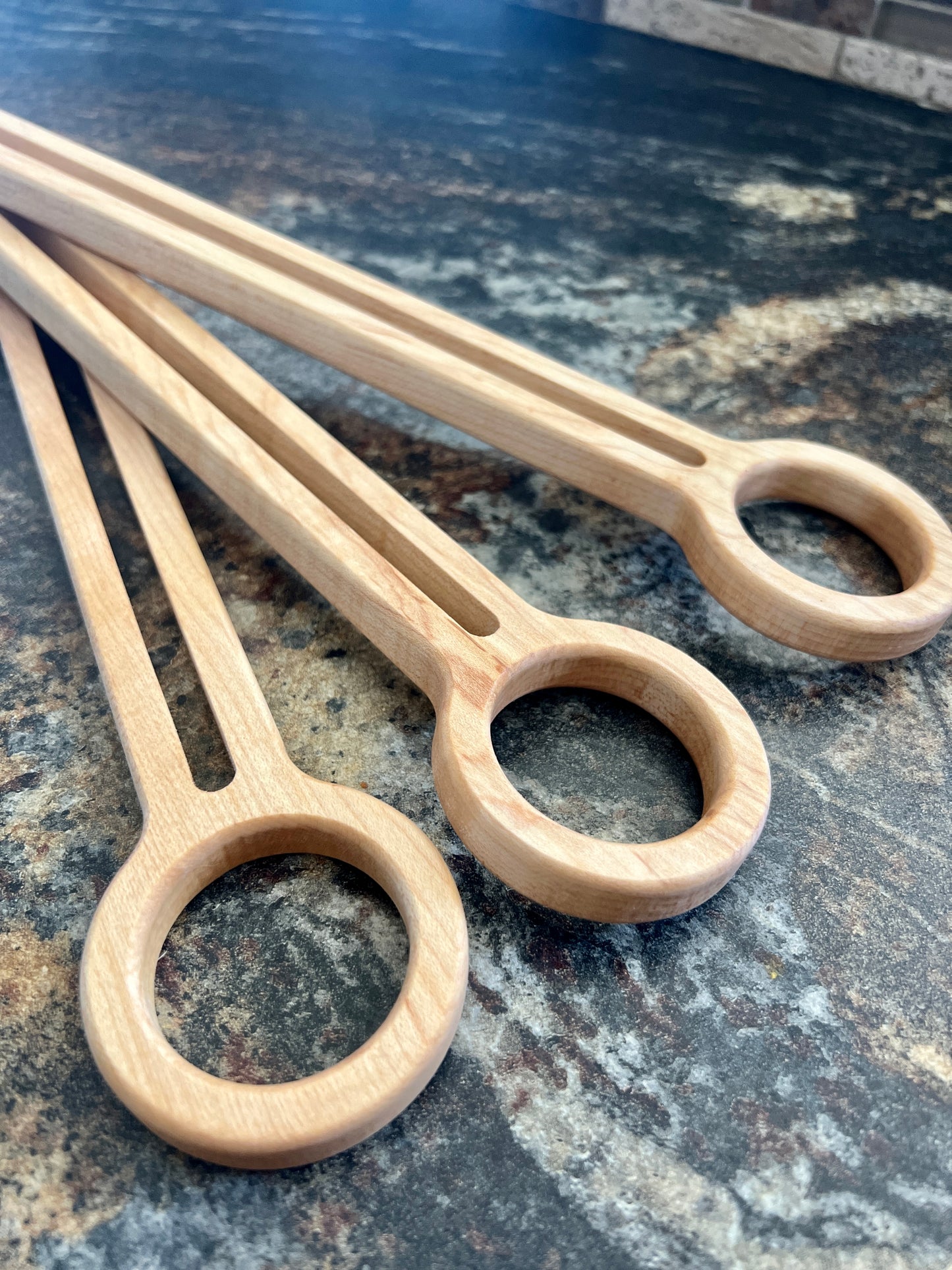 All Natural Wooden Danish Dough Whisk/Egg Whisk