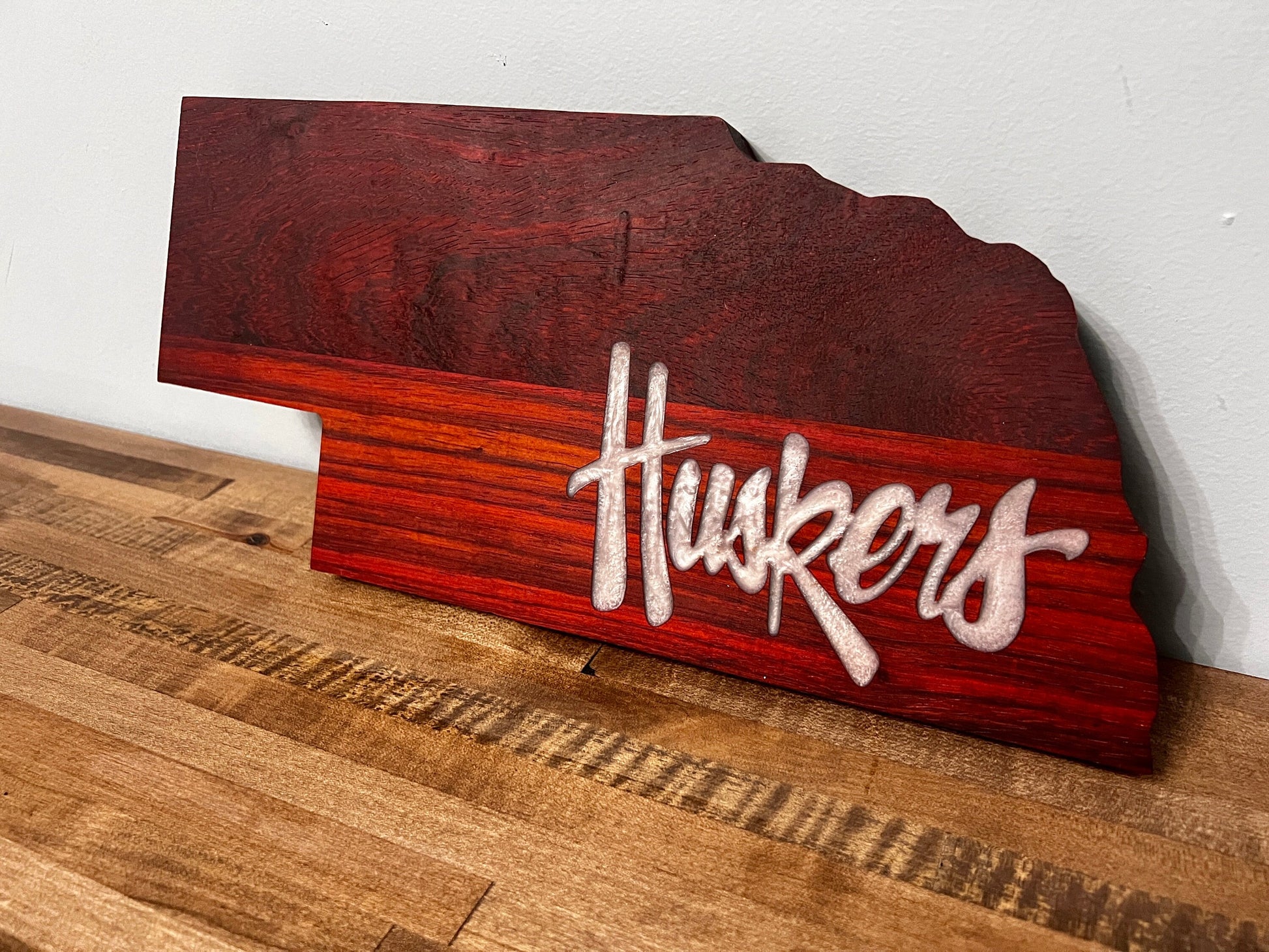 Nebraska Cornhusker Cutting / Charcuterie Board - Officially Licensed - 14.5" x 6.75"